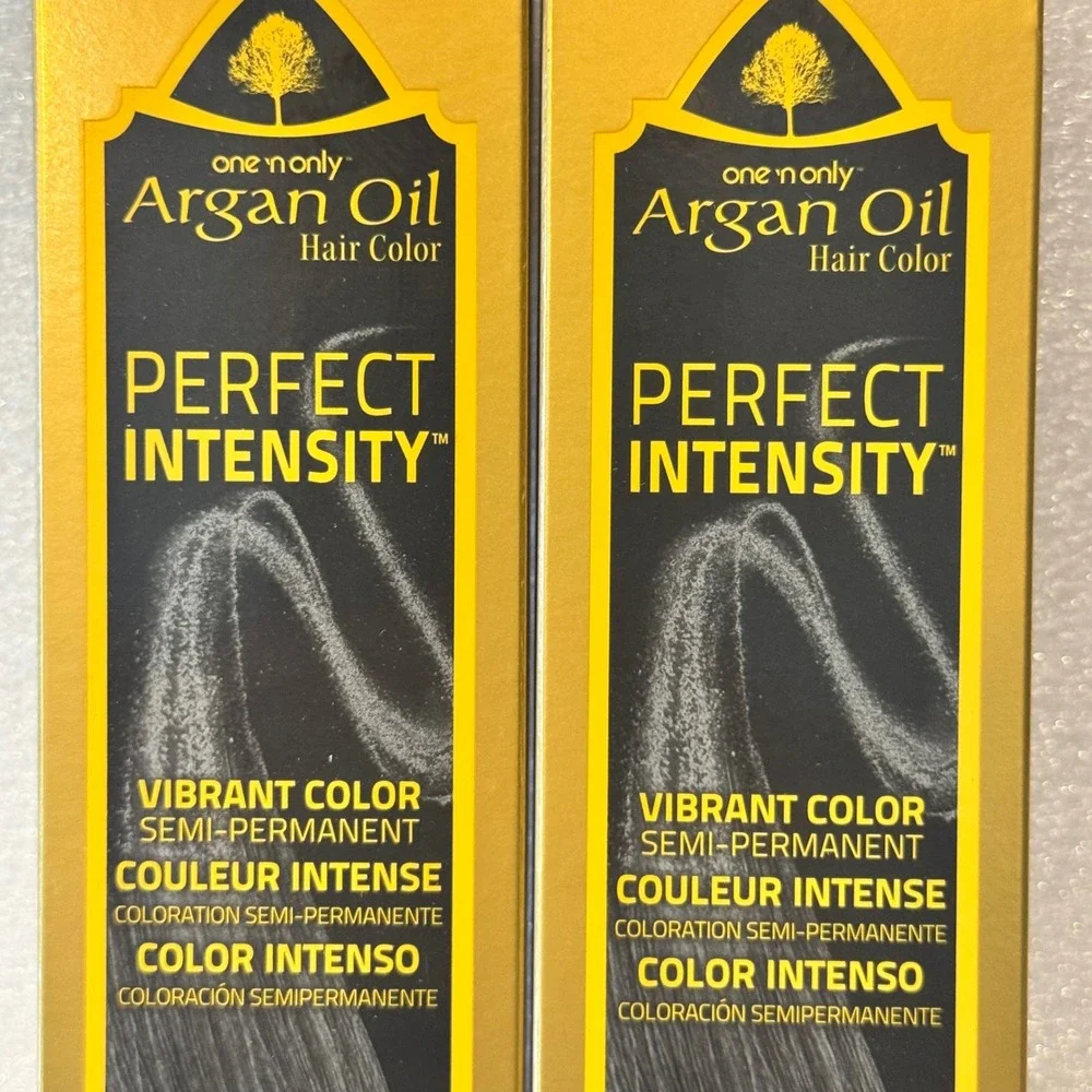 One n Only Argan Oil Perfect Intensity Hair Color Chrome 342411 Lot of 2‎ 3oz